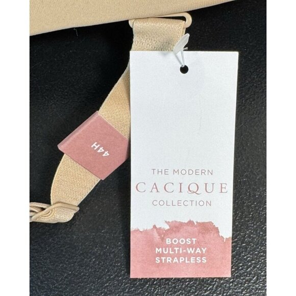 Cacique Modern Collection Boost Multi-Way‎ Strapless Bra 44H NWT - Picture 3 of 8